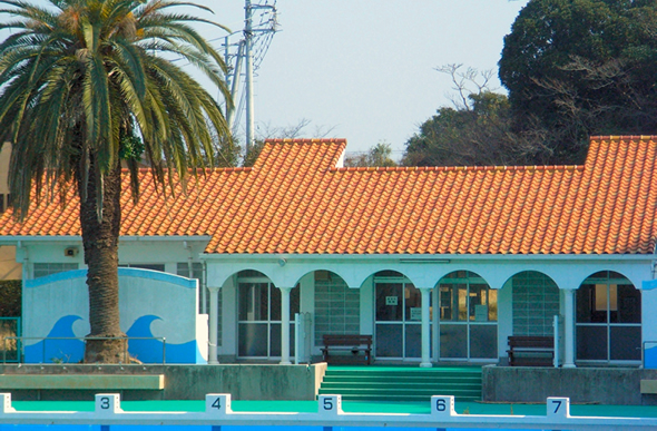 館山市営50Mプール